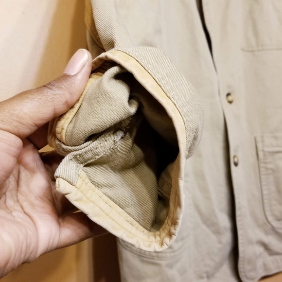 Orvis | Men's Vintage Gambezi Twill Safari Jacket w/ Elbow Patches (Size 42) - Picture 11 of 15